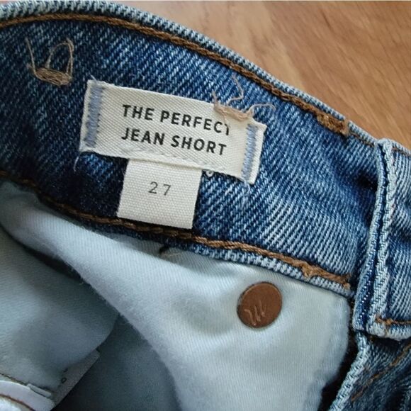 Madewell High-R Denim Shorts 27 - Picture 6 of 7